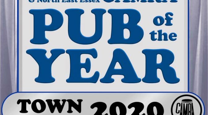 puboftheyear2020Runnersup Town Runners Up 2020