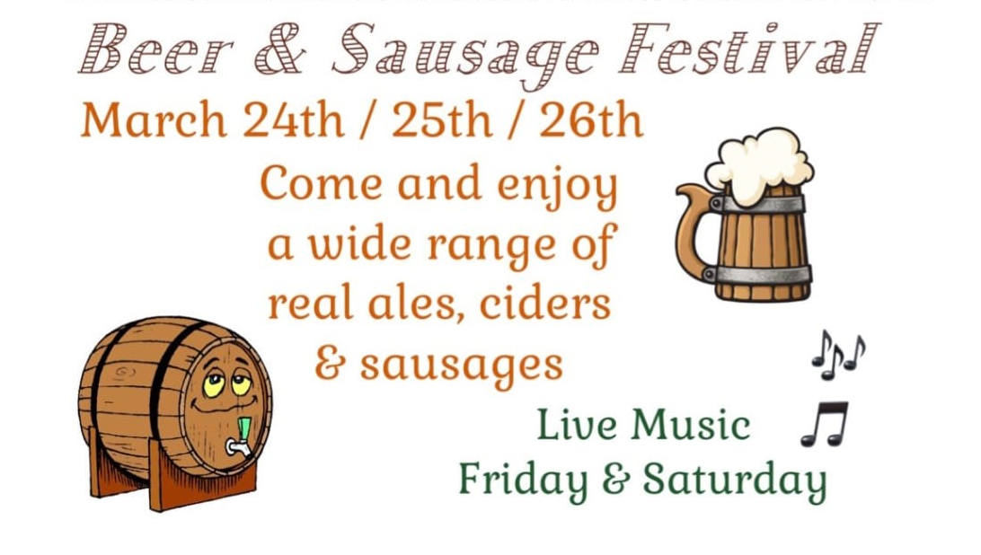 Chinese Night or our popular Beer and Sausage Festival